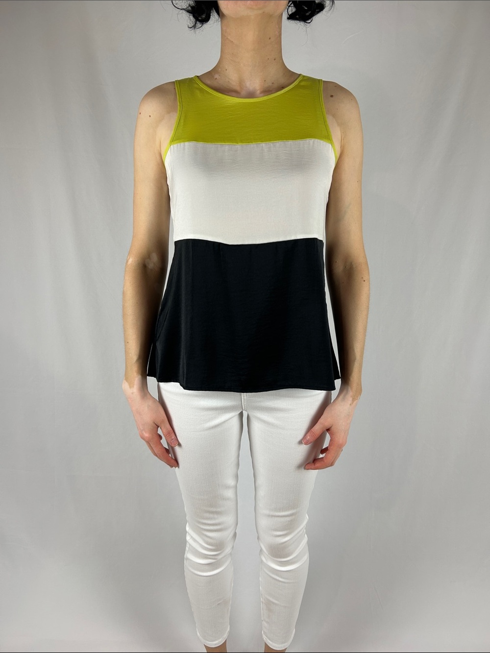 BCBGMaxAzria Lucie Sleeveless Top Size S